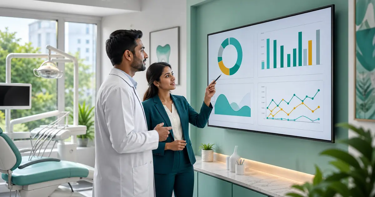 Dental Clinic KPI Dashboard: Metrics That Matter workflow illustration for a Bangladesh dental clinic