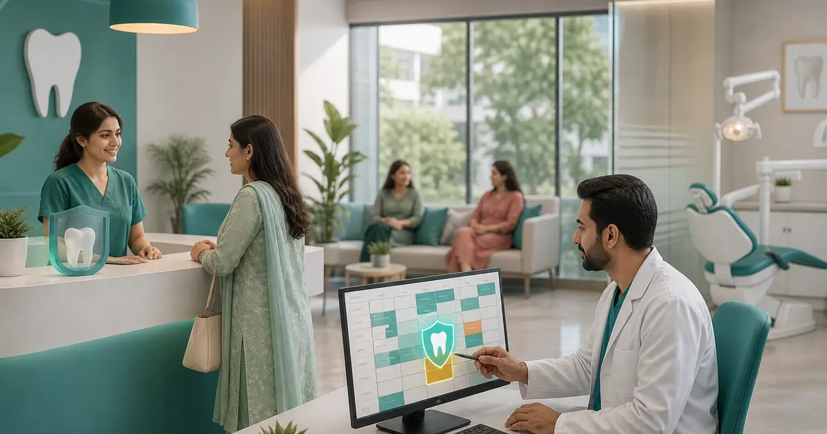 Dental Emergency Slot Management for Busy Clinics workflow illustration for a Bangladesh dental clinic